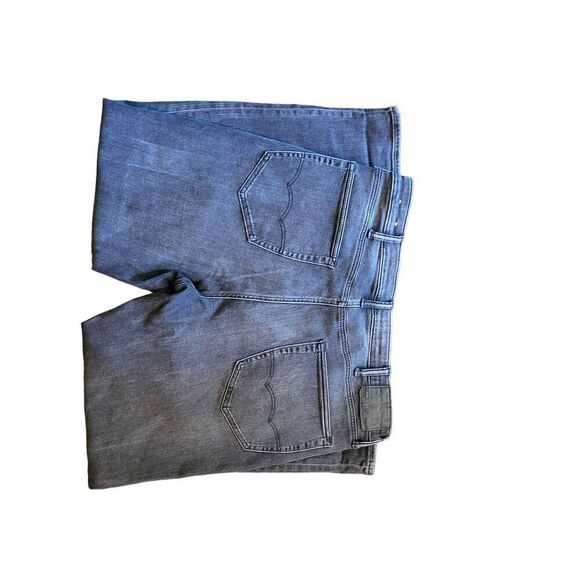 American Eagle Jeans Men's 38 Dad Jean Hig Rise Relaxed Airflex Stretch Ripped - Picture 2 of 4